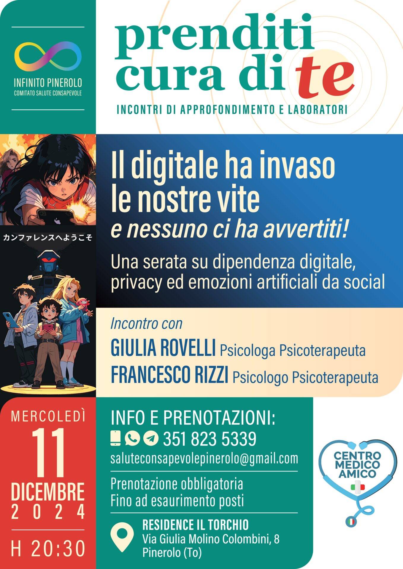 Conferenza digitale Pinerolo CMA